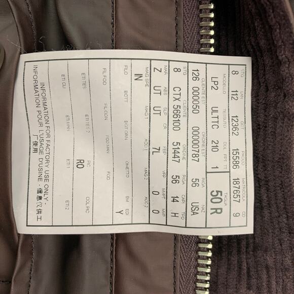 ERMENEGILDO ZEGNA Burgundy Size 40 Coated Wool Detachable Hood Vest - Picture 5 of 7